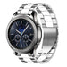 Correa acero Samsung Gear S3 (plata/blanco)