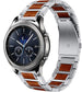 Correa madera/acero Samsung Gear S3 (plata)