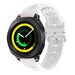 Samsung Gear Sport Silicone Strap Patterned (White)