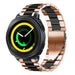 Correa acero Samsung Gear Sport (oro rosa/negro)