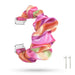 Correa Fossil Gen 6 - 42mm Scrunchie (Colorido)