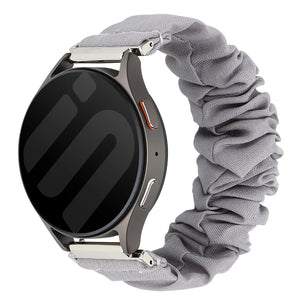 20mm scrunchie band grey