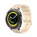 Correa de silicona premium Samsung Gear Sport (beige)