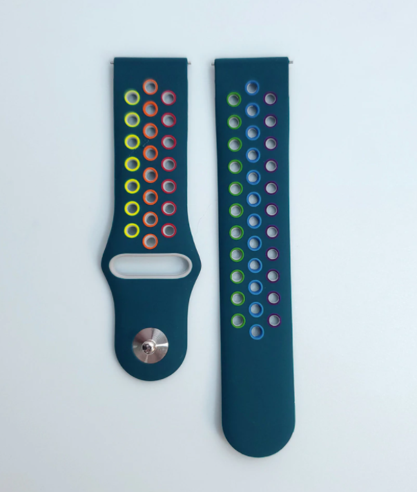 Correa deportiva Suunto 9 Peak (verde pino/colorida)