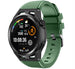 Correa silicona Huawei Watch GT Runner (verde ejárcito)
