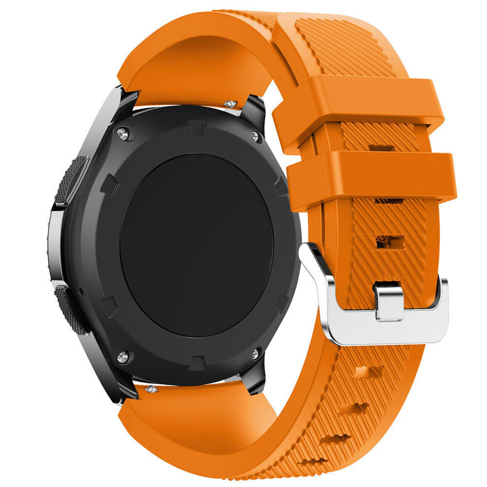 Suunto Vertical Twill Silicone Strap (Orange)