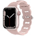 Correa silicona cadena Apple Watch (rosa)