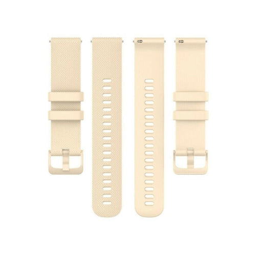 Correa silicona de lujo Samsung Galaxy Watch 6 - 44mm (beige)
