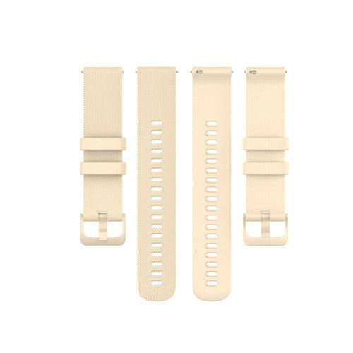 Amazfit Bip 6 Premium Silicone Strap (Beige)