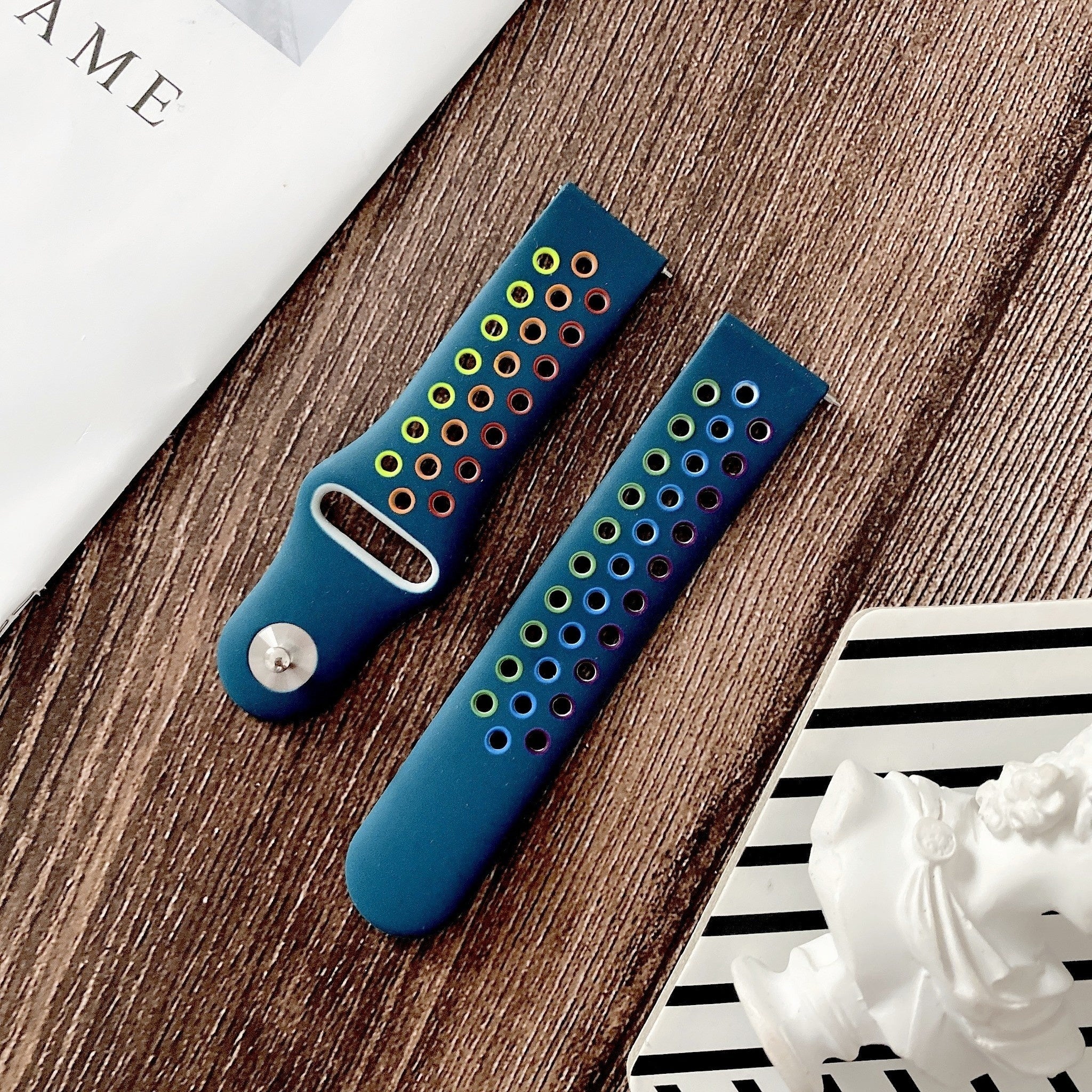 Coros Pace 3 Sport  Strap (Pine Green/Colourful)