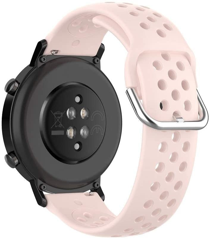 Fossil Gen 4 Explorist (HR) Breathable Silicone Strap (Pink)