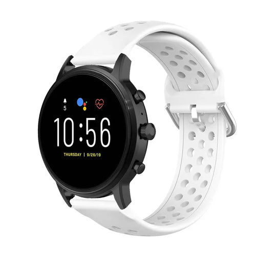 siliconen-bandje-met-gaatjes-wit-fossil-gen-5