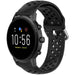 Correa silicona respirable Fossil Gen 4 Explorist HR (negro)