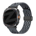 Bandz Correa Silicona 'Air' con D-buckle Samsung Galaxy Watch Ultra (donkergrijs)