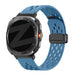 Bandz Correa Silicona 'Air' con D-buckle Samsung Galaxy Watch Ultra (azul-gris)