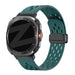 Bandz Correa Silicona 'Air' con D-buckle Samsung Galaxy Watch Ultra (verde pino)