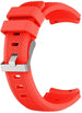 Correa reloj 20mm silicona - universal (rojo)