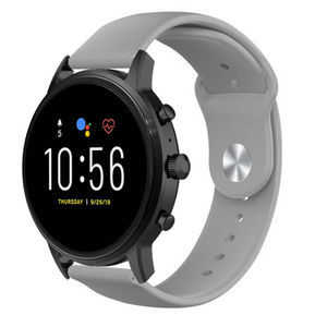 Fossil Gen 4 Explorist (HR) Sport Strap (Grey)