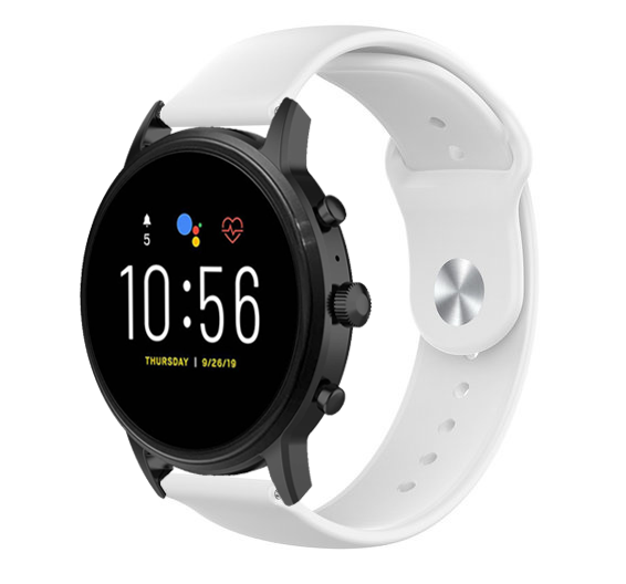 Fossil Gen 4 Explorist (HR) Sport Strap (White)