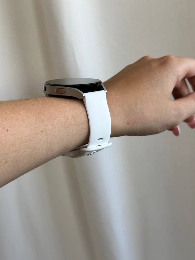 xoxo Wildhearts Amazfit GTS 3 Silicone Strap (White)