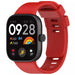 Correa silicona Redmi Watch 4 (rojo)