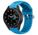 Correa silicona agujeros Samsung Galaxy Watch 4 Classic 46mm (azul claro)