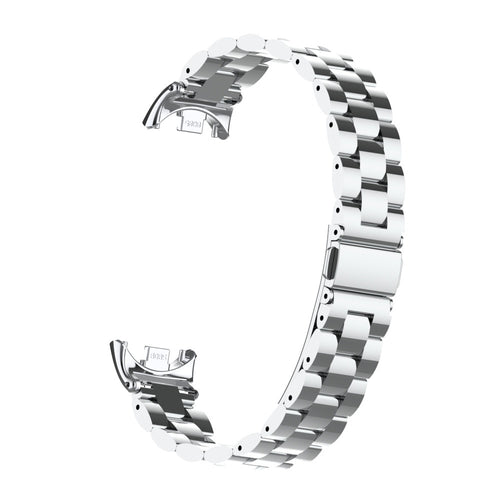 Correa acero Xiaomi Smart Band 10 (plateado)
