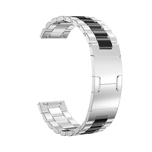 Correa acero 'One Push' Xiaomi Mi Watch (plata/negro)