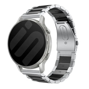 Correa acero Garmin Forerunner 70 (plata/negro)