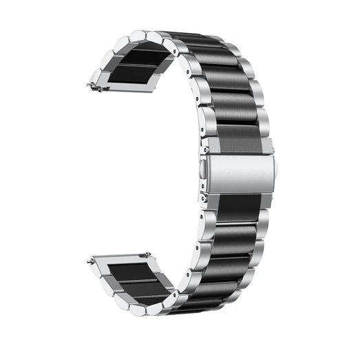 Correa acero Garmin Forerunner 70 (plata/negro)