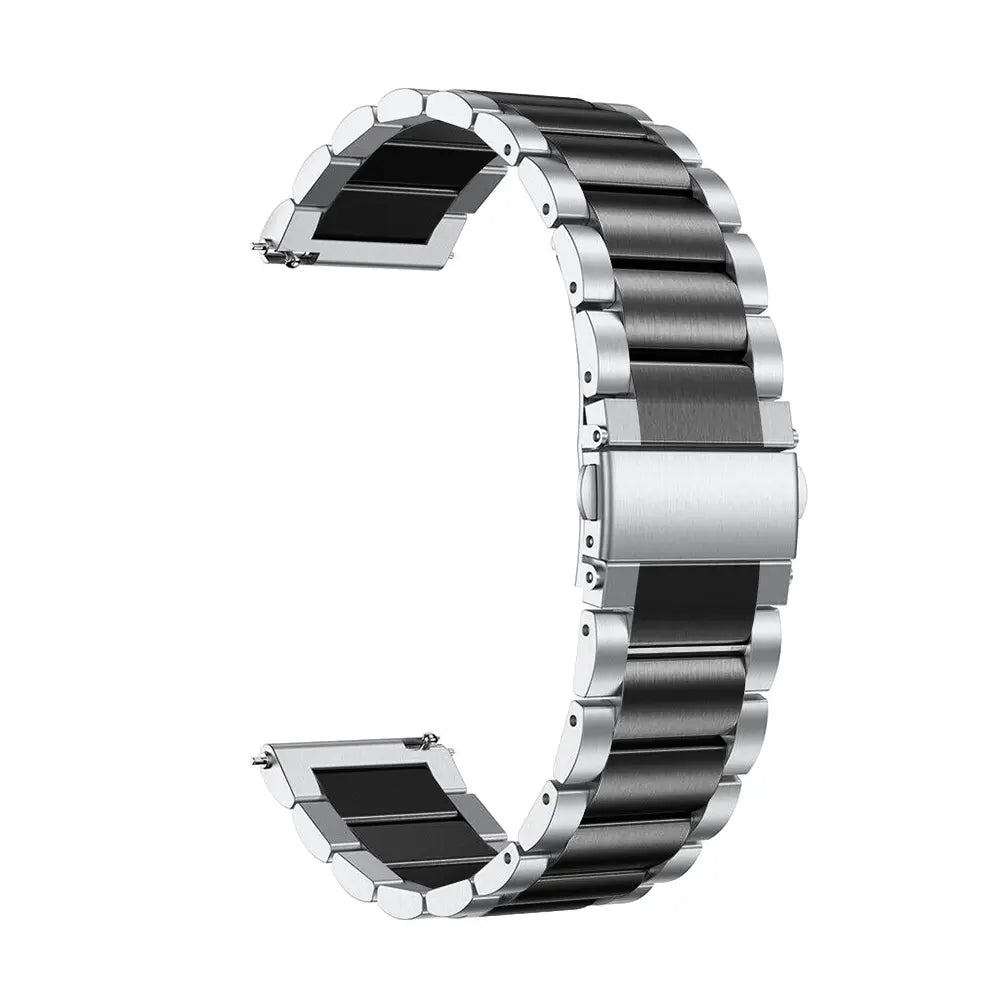 Correa acero Garmin Forerunner 70 (plata/negro)