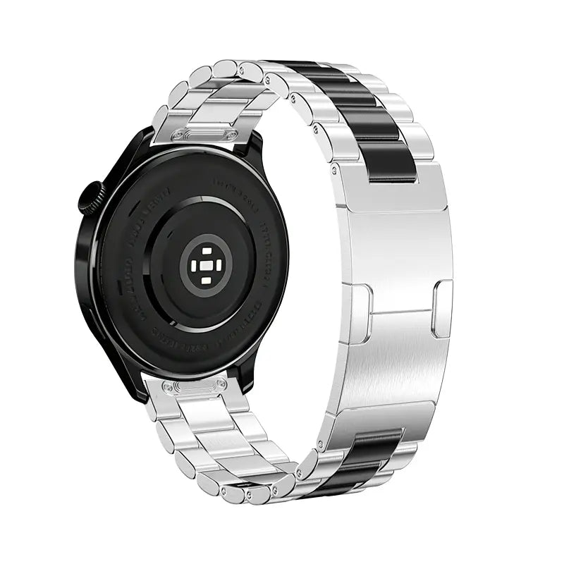 Correa acero 'One Push' Redmi Watch 5 Active (plata/negro)