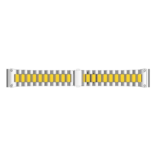 Garmin Epix Pro (Gen 2) 42mm Premium Steel Strap (Silver/Gold)