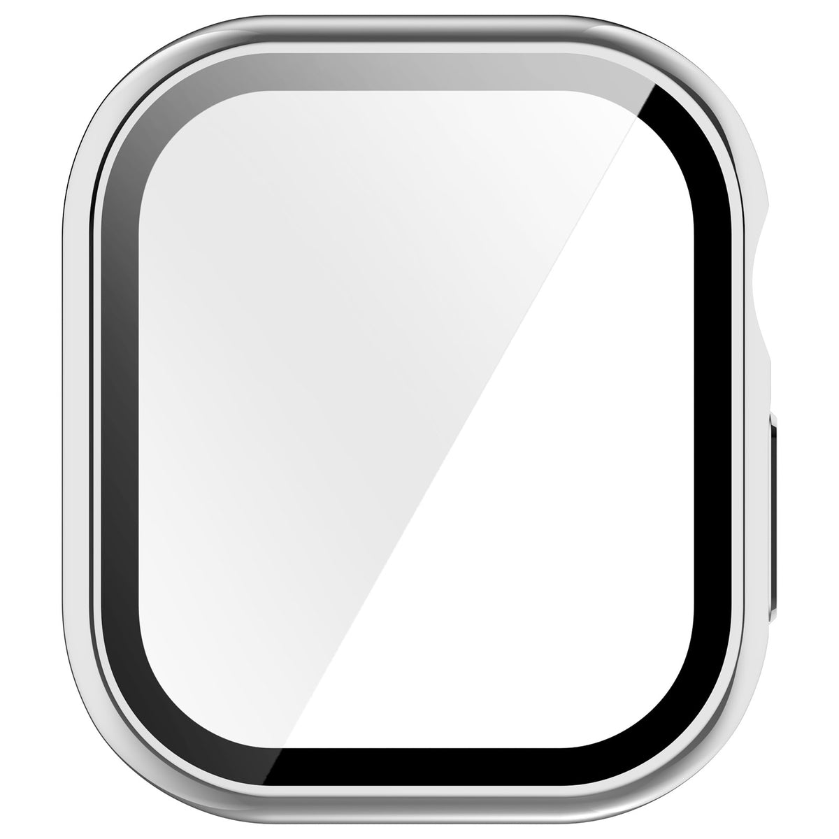 Funda rígida con cristal Apple Watch 12 - 46mm (plata)