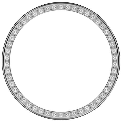 Funda rígida Diamante Xiaomi Watch S4 - 41mm (plateado)