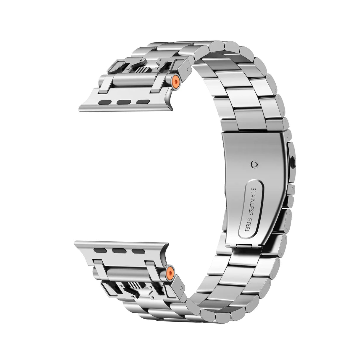 Apple Watch Mecha Steel Strap (Silver)