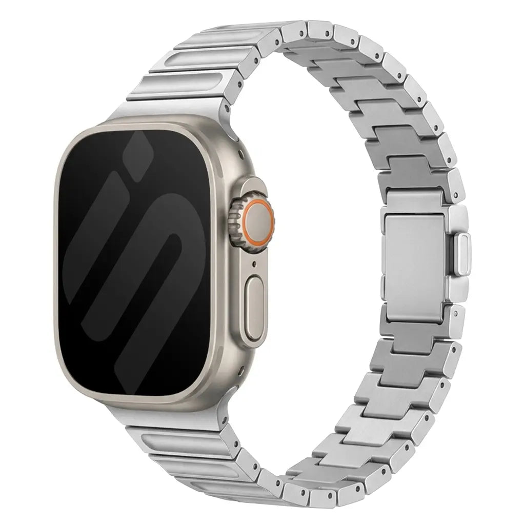 Apple Watch Magnetic Titanium Strap (Silver)