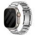 Correa titanio ajustable Apple Watch (plata)