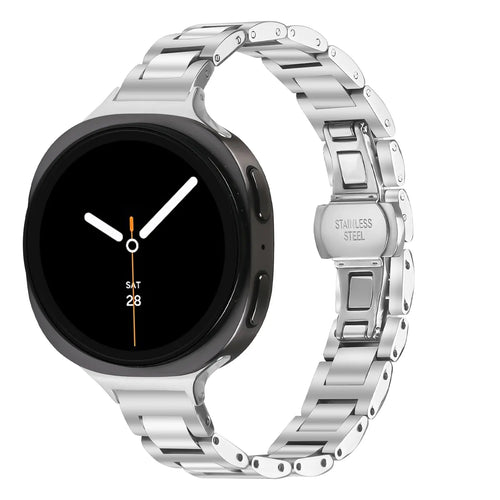 Correa acero delgada Samsung Galaxy Watch 9 - 44mm (plata)