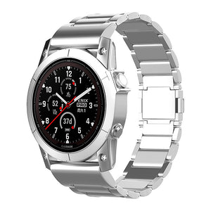 Correa titanio magnético Garmin Fenix 8 - 47mm (plateado)