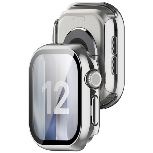 Funda rígida con cristal Apple Watch 12 - 46mm (plata)
