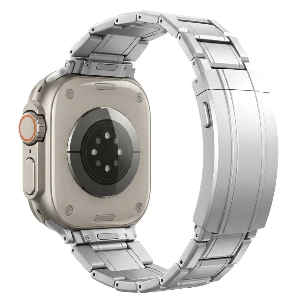 Correa titanio ajustable Apple Watch (plata)