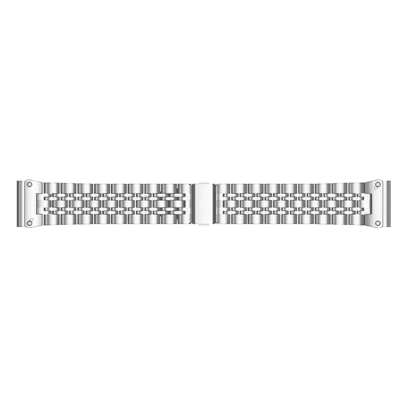 Correa acero '7 beads' premium Garmin Fenix 7s (plata)