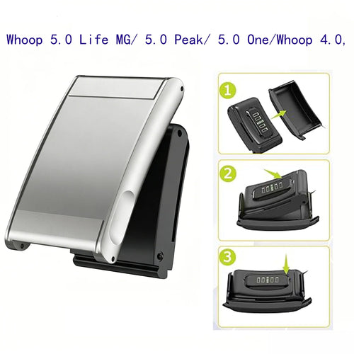 WHOOP MG Steel Strap (Silver)