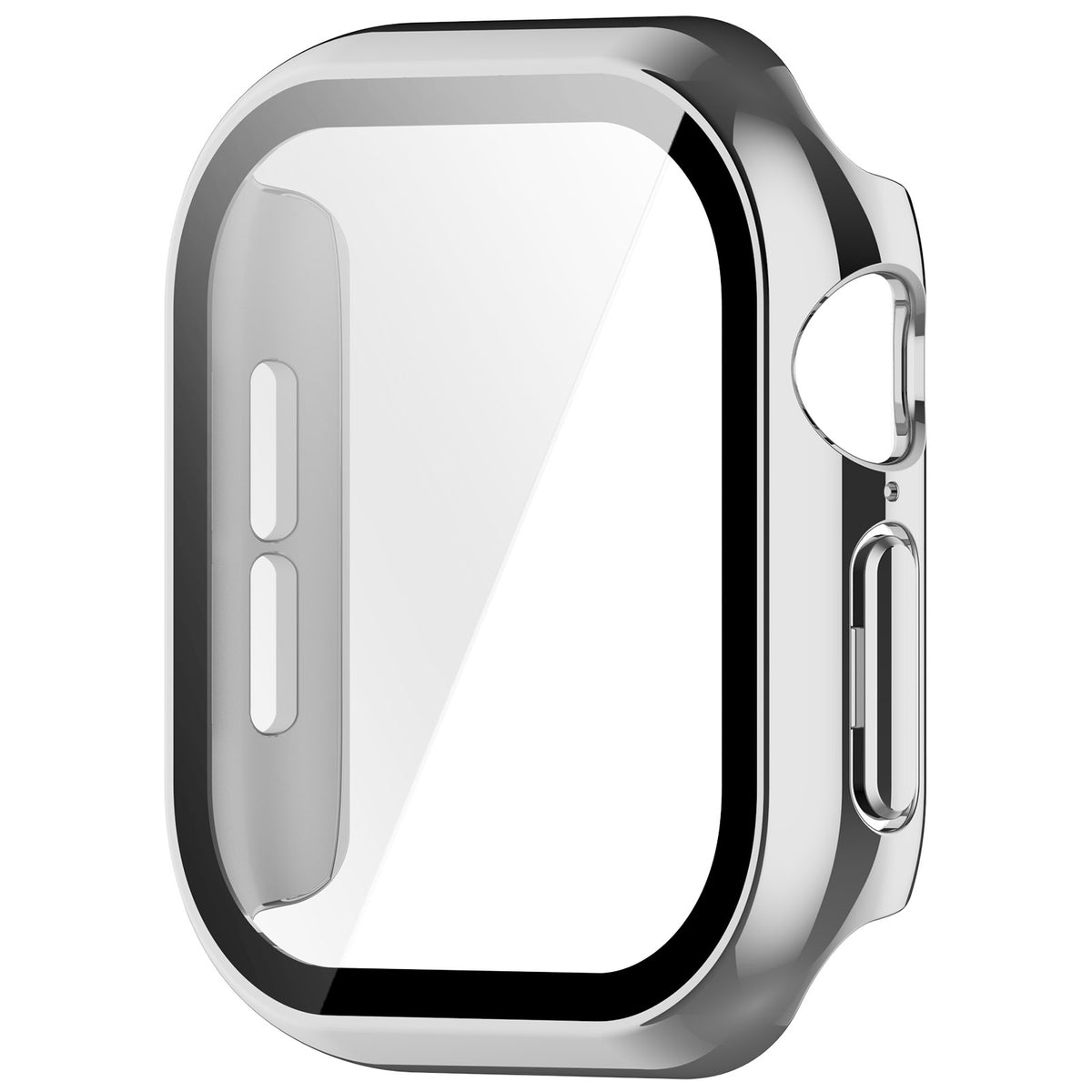 Funda rígida con cristal Apple Watch 12 - 46mm (plata)