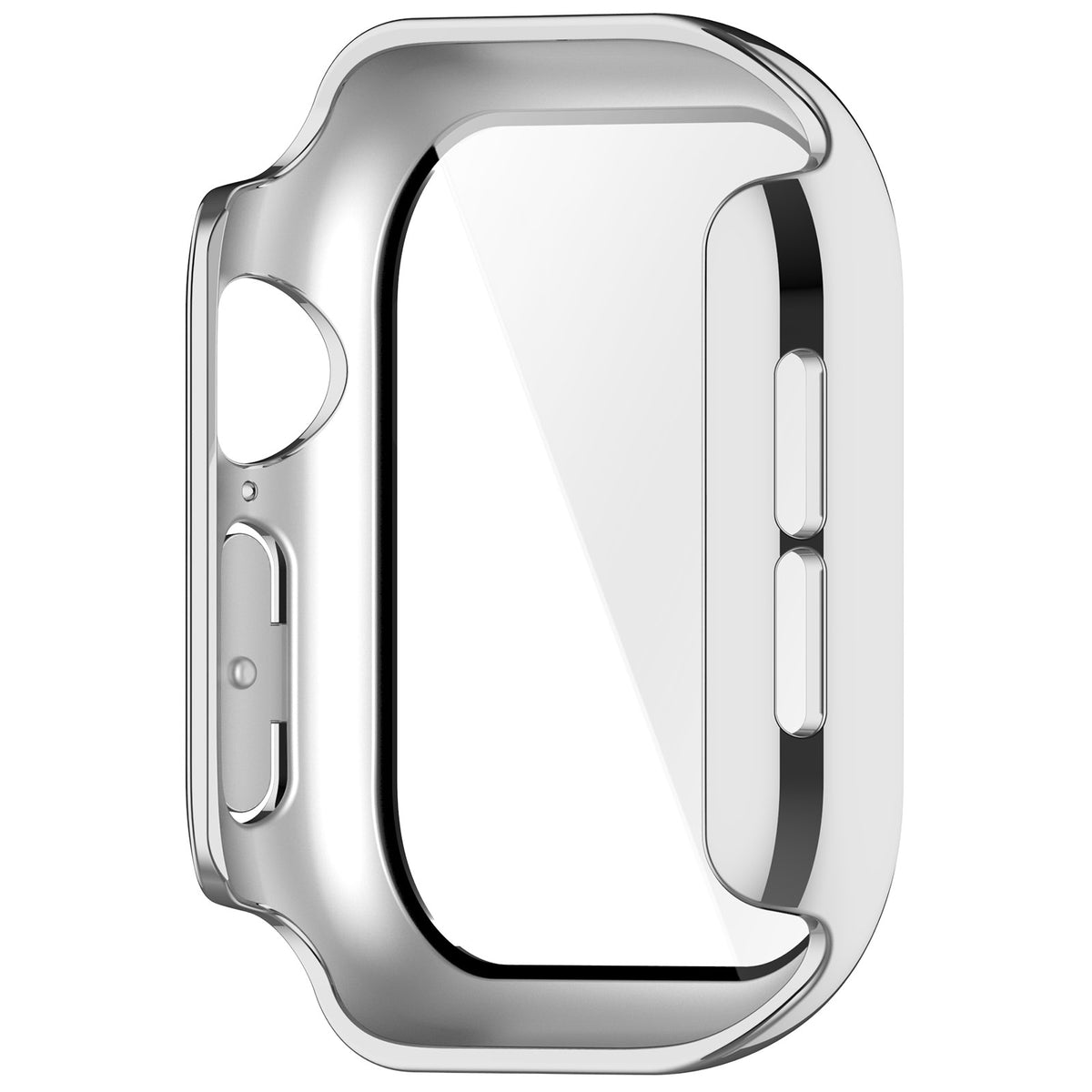 Funda rígida con cristal Apple Watch 12 - 46mm (plata)