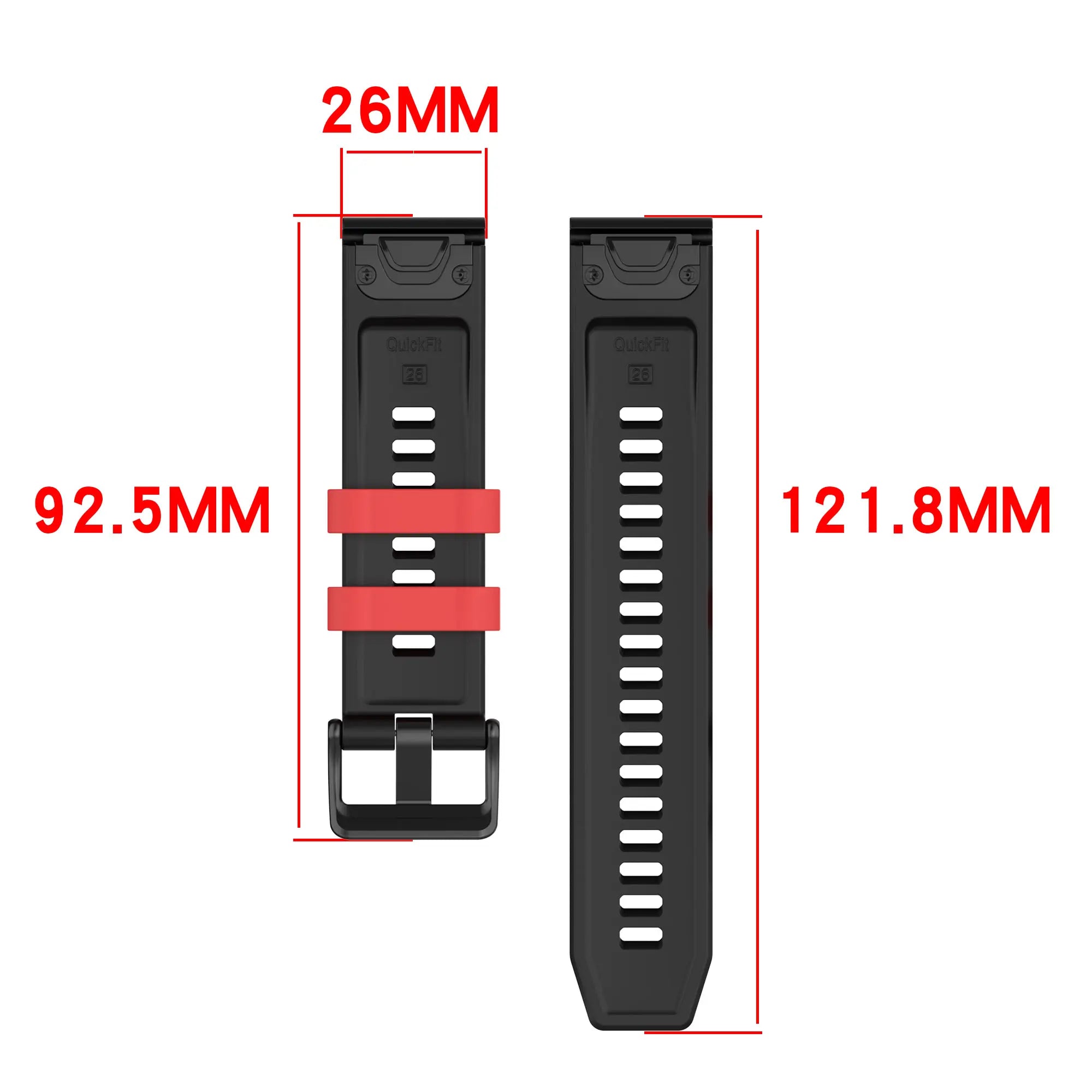 Garmin Descent MK3i - 51mm Sport Grain Strap (Army Green/Black)