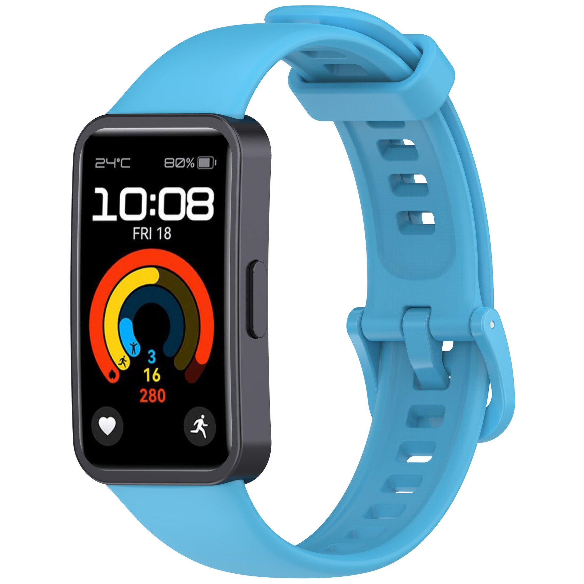 Huawei Band 10 Silicone Classic Strap (Light Blue)