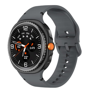 Samsung Galaxy Watch 8 - 40mm Silicone Strap (Dark Grey)