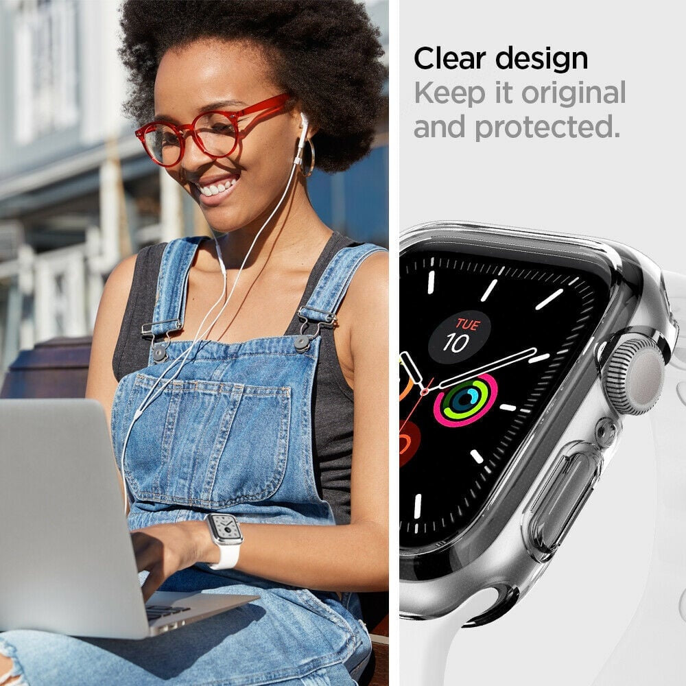 Spigen Ultra Hybrid Funda Apple Watch (transparente)